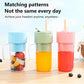 mason portable mini juicer blender with straw cup