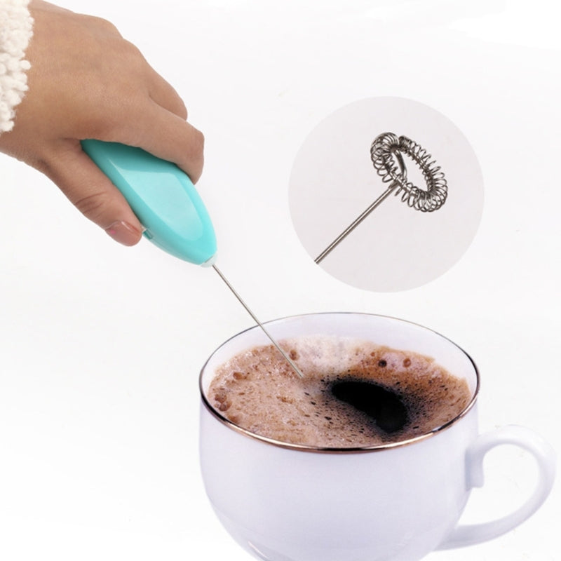 Electric Egg Beater | Handheld Milk Frother & Coffee Mixer | Portable Mini Drink Whisk for Kitchen & Home Use