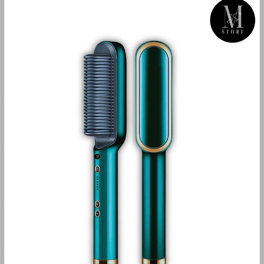 Hair Straightening Comb/Brush, Curling Comb Dual-Purpose Hair Straightener Styling Comb, Splint Does Not Damage The Inner Buckle for Professional Salon at Home