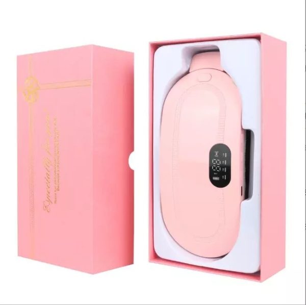 Heating Pad women Period Pain Cramp Relief Belt -Portable Menstrual Heating Pad, Heated Belly Belt for Menstrual Cramp Relief with 3 Heat Levels and 4 Modes, Electric Belt Massage for Women and Girls - Electric Massager Machine for Women