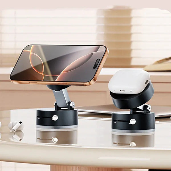 Magnetic Car Phone Holder | Universal 360° Dashboard & Air Vent Mount | Foldable Strong Magnet Mobile Stand